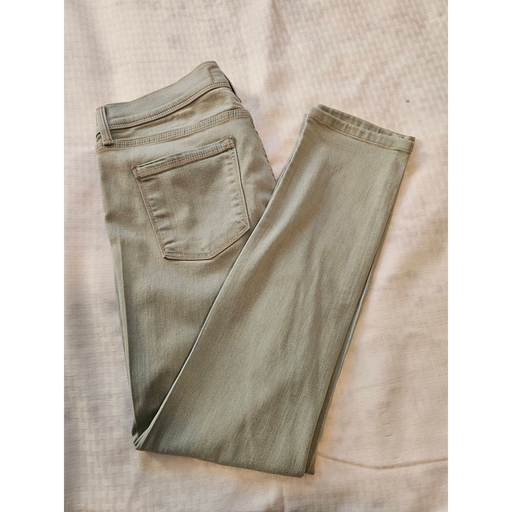 Free People Slim Leg‎ Jeans Womens 28 Vintage Wash Mid Rise Stretch Denim - Picture 4 of 7